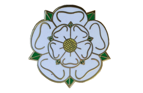 Yorkshire Rose Pin Badge