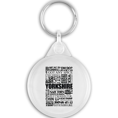 Yorkshire Sayings Key Ring