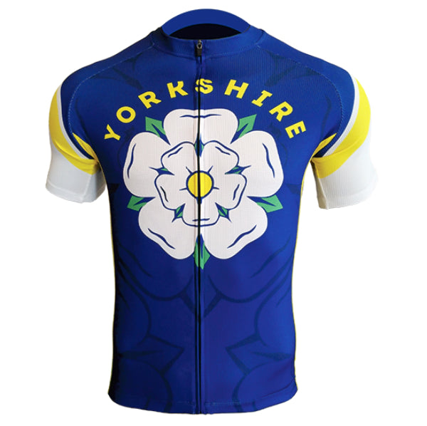 Yorkshire Mens Short Sleeve Cycling Jersey