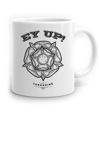 Ey Up Yorkshire Rose Mug