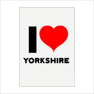 I Love Yorkshire Tea Towel