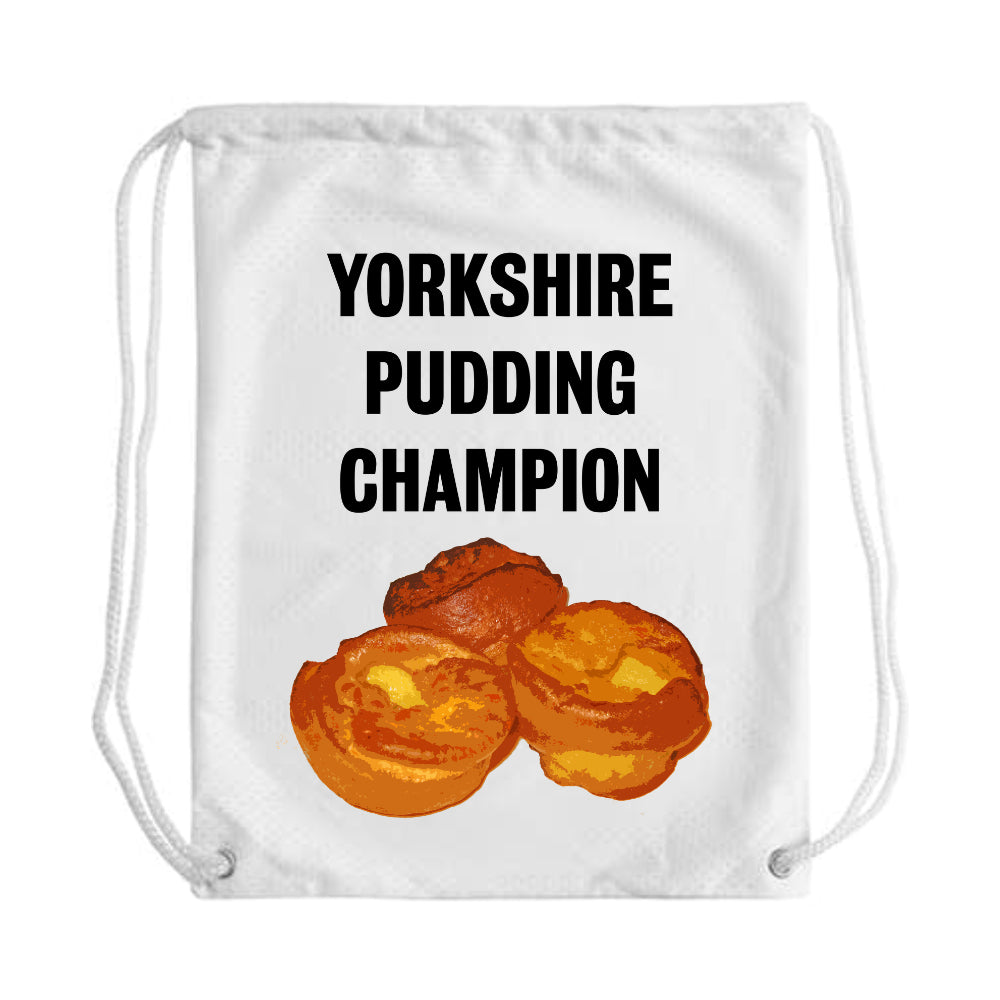 Yorkshire Pud Champ Draw String Bag