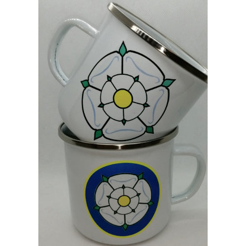 Yorkshire Rose Camping Mug