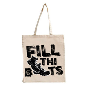 Fill Thi Boots Tote Bag