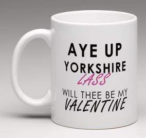 Yorkshire Lass Valentine's Mug