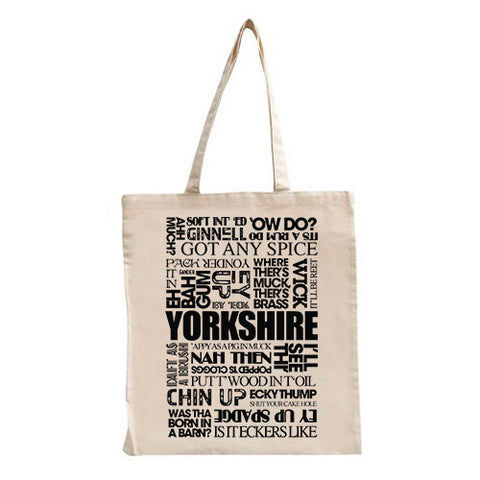 Yorkshire Sayings Tote Bag